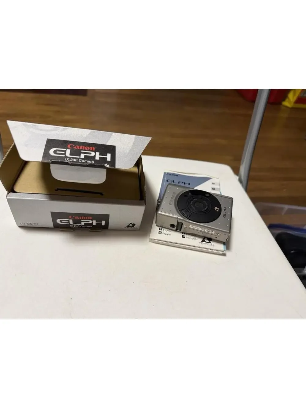 Canon ELPH APS Vintage Film Camera 24-48mm With Pouch , Manual And Box , Rare